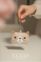 Cute Teddy Bear Manicure Set 7 Piece Nail Care Kit. Mini Kit with Keychain - Travel Manicure Set - 4