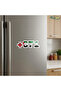 Art Vinyl Sticker – +971 Decal, Waterproof & Durable Decorative Sticker (17 x 5.5 cm) - 5