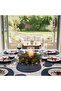 American Service Table Arrangement Set of 13 – Placemat, Coaster, and Centerpiece - 7