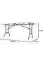 6-Foot Fold-In-Half Table - 3