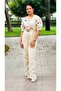 Linen embroidered Jumpsuit