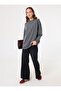 Modern Basic Sweatshirt - Gray Melange - - 2