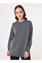 Modern Basic Sweatshirt - Gray Melange -