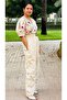 Linen embroidered Jumpsuit - 2