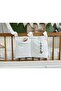 Crib Organizer Muslin Cotton Fabric Fiber Filled - 4