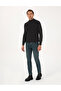 Black Slim Fit Half Turtleneckknitwear Sweater 50315912-Vr046 - 4