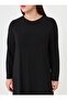 Plus Size Basic Dress - Black - - 4