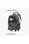 Astronaut Glow-in-the-Dark Print Trolley Backpack with Retractable Handle - 27x14x21 cms - 8
