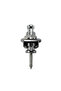 FLEOR Pair of Electric Guitar Strap Locks Skidproof Round Head Straplocks Chrome Guitar Accessories - 4