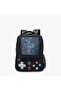 Gaming Print 16.5-inch Backpack with Adjustable Straps and Zip Closure - 14x30x42 cms