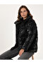 Black Comfort Fit Coat 50308990-Vr046 - 3