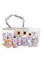 Spa Lavender 10pc Gift Basket - Deluxe Spa Tote Bag