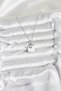 316L Steel Chain Silver Color Snowman Head with Hat Model Christmas Themed Women's Necklace - 2