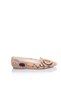 New Year Themed Printed Colorful Women's Ballerinas - 4