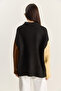 Women's Black Mink Checkered Sweater 20251095 - 8