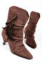 Agnes Edge Tassel Detailed Casual Women's Boots Brown