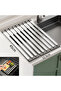 Foldable Drain Rack for Kitchen Dishware 45*32.5