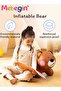Bouncy Bear with a Pump, Inflatable Ride-on Toy with Adorable Appearance, Durable Bouncy hopper, Inf - 3