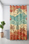 Bathroom Curtain, Summer Colors Patterned Shower Curtain, Bathtub Curtain, with Ring Gift 175X200Cm Bp-94 - 2