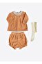 Organic Plair Top Donlu Set of 2 Orange