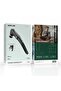 Foldable Massage Gun with Long Handle, 9 Speeds, 10 Heads, Heat & Cold - Black - 5