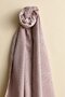 Jacquard Patterned Shawl Brown - 4