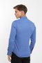 Long Sleeve Snap Fastener Paneled Cotton Lycra Patterned Men's Shirt - 3