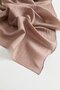 Linen effect natural lyocell scarf - dusty rose - 2