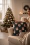 Sydney Christmas Patterned Throw Pillow Cover |   45X45 cm |   Digital Printed |   Stylish Design – Washable Fabric