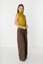 Yellow ball with a twisty neck tie - 3