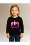 Kpop Demon Hunters Saja Boys Long Sleeve Printed Girls' T-Shirt (4-13 Years) - 3