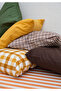 Canvas 6-Pack Patchwork Brown Liquid-Proof Stain-Resistant Throw Pillow Cover 45 X 45 cm - 5