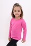 Girl's Printed Crew Neck Long Sleeve T-Shirt - 2