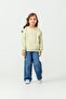 Girl's Sweater-Denim Pants 2-Piece Set