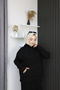 Knitwear Set Hooded Sweater and Dress - 3