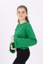 Girl's Printed Crew Neck Long Loose Sleeve T-Shirt - 3
