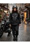 Motorcycle and Bicycle Luxury Raincoat Suit Waterproof Oxford Cloth Lined Raincoat Suit - 4