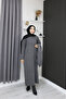 Knitwear Set Hooded Sweater and Dress