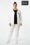 Women's Plus Size Zippered Hooded Unified Printed Thin Sweatshirt Cardigan Spr26Bhrk924 - 3