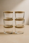 Vetro - Set of 6 Glass Breakfast Bowls with Bamboo Lids 220 Cc - 2