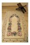 Kinay Latte Beige Jacquard Woven Tapette Decorative Unpadded Unframed Chenille Prayery Mat 70*115