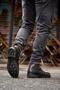 Dolce black men's leather shoes - 2