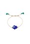 Orange Nazar Beaded Hand of Fatima Rope Bracelet Pnrtb001453 - 2