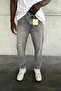 Boyfriend Denim Men's Ripped Detailed Gray Jean Denim Pants Bf-273