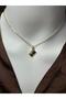 Passport Shaped Necklace, Minimalist Necklace - 3