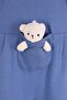 Blue Cute Teddy Bear Toy Newborn Cotton 2-Piece Baby Rompers 3-6-9 Months - 2