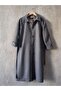 Retro Cashmere Coat Length 120 cm Trench Coat - 3