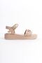 Women's Special Design Ankle Strap Thick Sole Metal Buckle Detailed Single Strap Sandals - 3