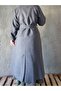 Retro Cashmere Coat Length 120 cm Trench Coat - 4