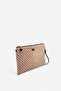 Suede Mink - Suede Mink Quilted V Women's Portfolio and Clutch Handbag Sp1034 - 2